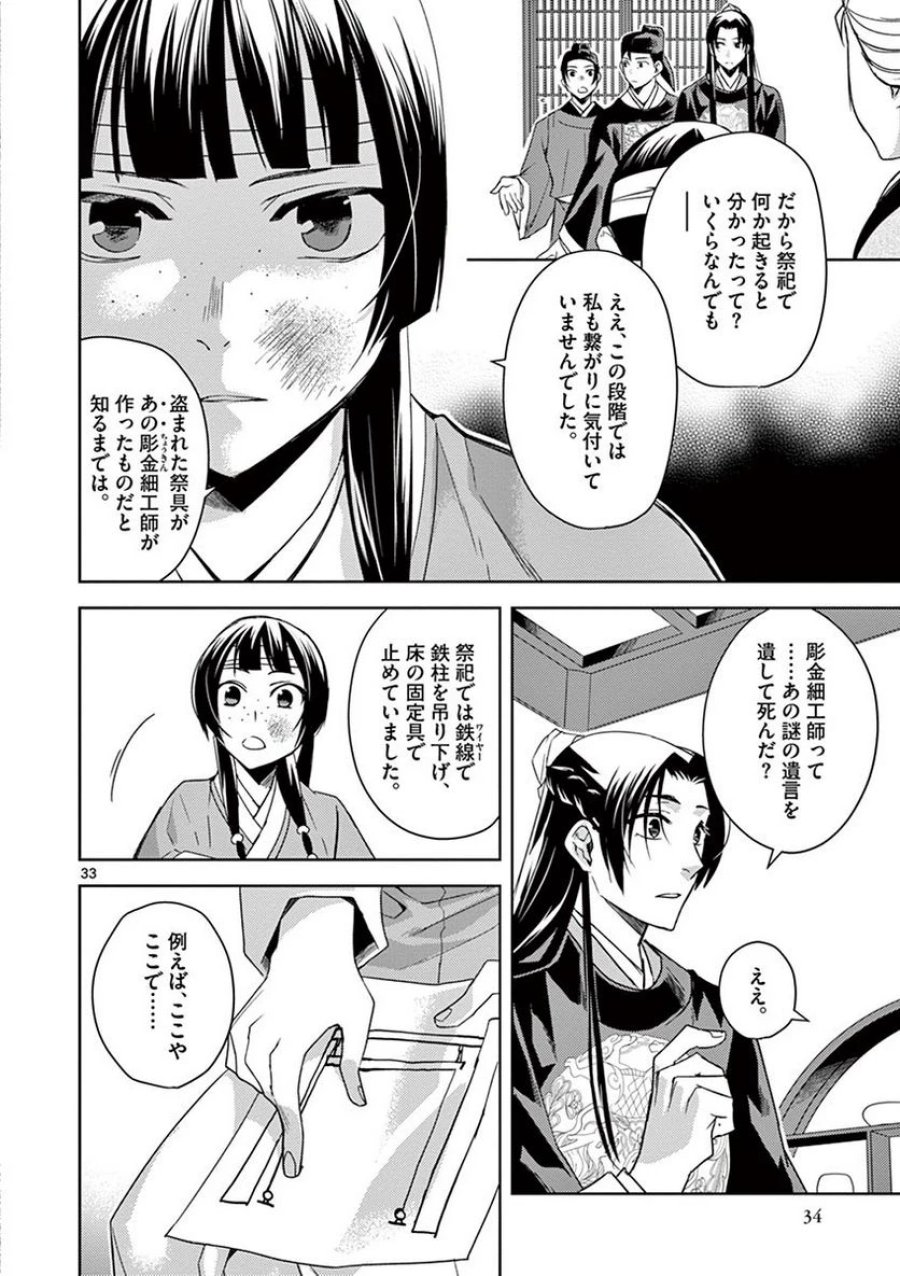 薬屋のひとりごと~猫猫の後宮謎解き手帳~ 第23話 - Trang 30