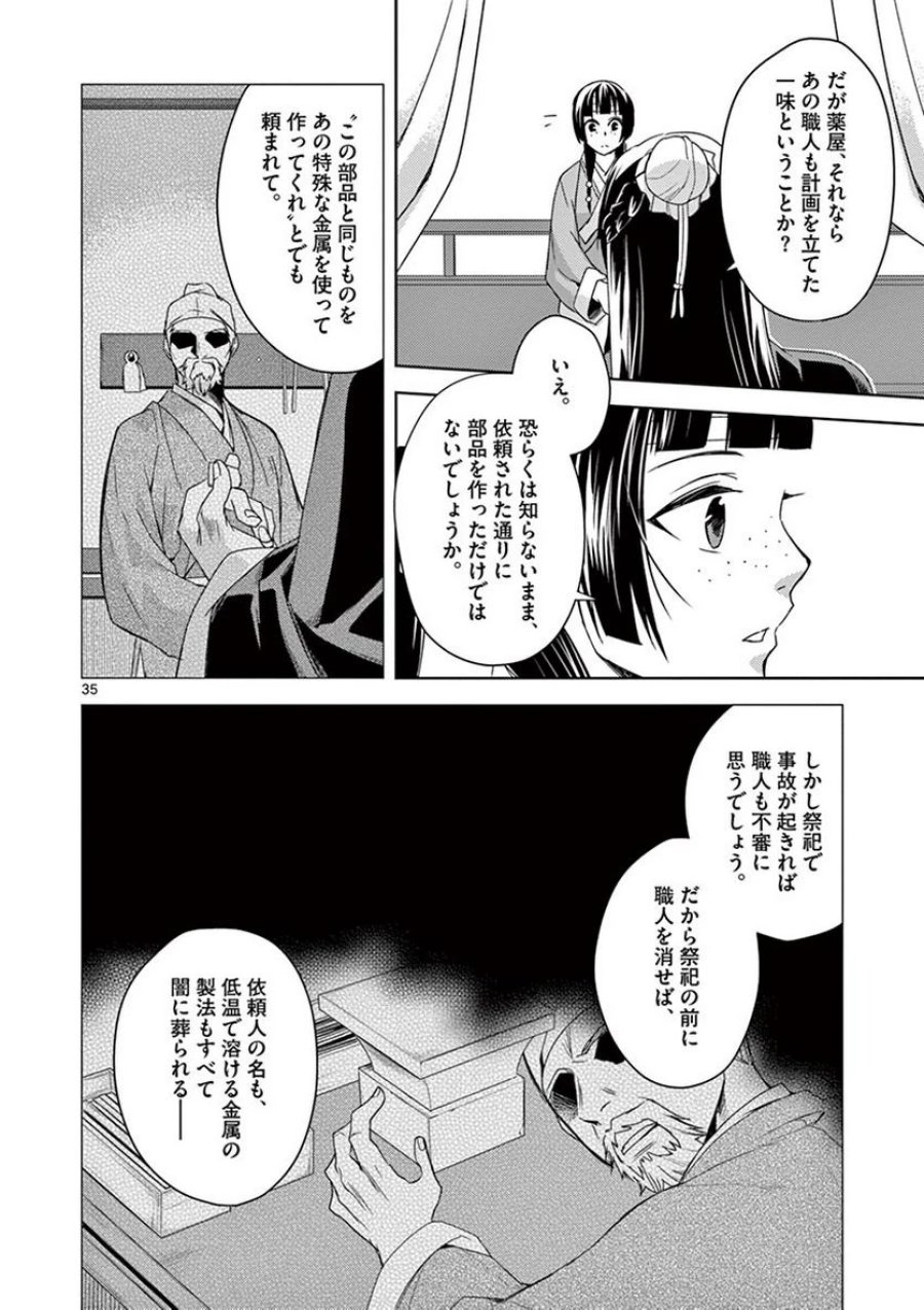 薬屋のひとりごと~猫猫の後宮謎解き手帳~ 第23話 - Trang 32