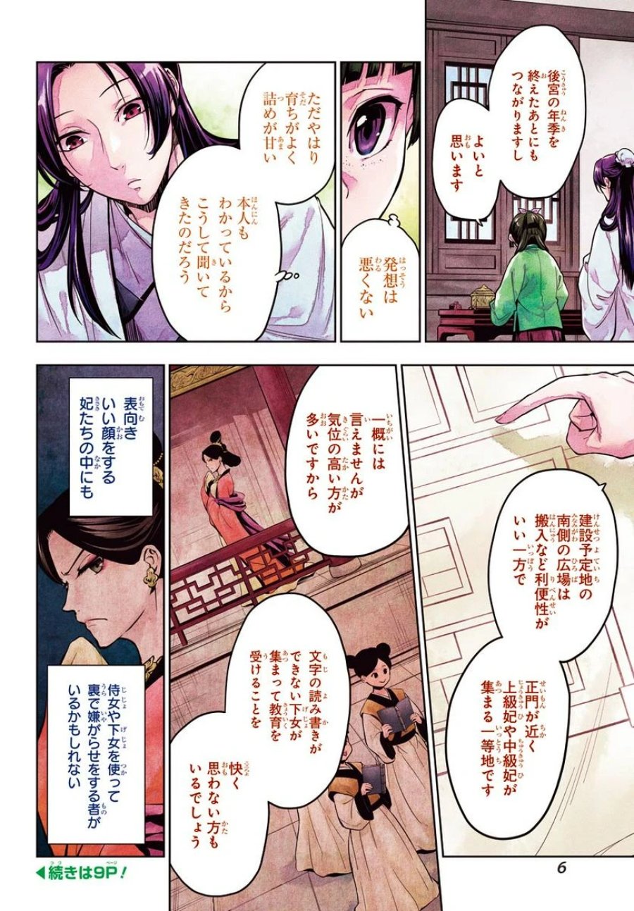 薬屋のひとりごと~猫猫の後宮謎解き手帳~ 第45話 - Trang 4