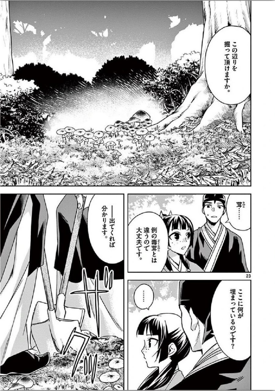 薬屋のひとりごと~猫猫の後宮謎解き手帳~ 第35話 - Trang 23