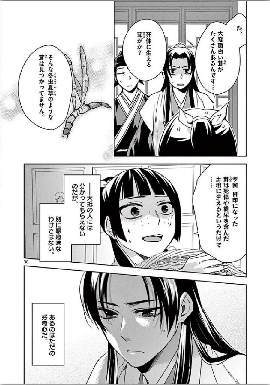 薬屋のひとりごと~猫猫の後宮謎解き手帳~ 第35話 - Trang 38