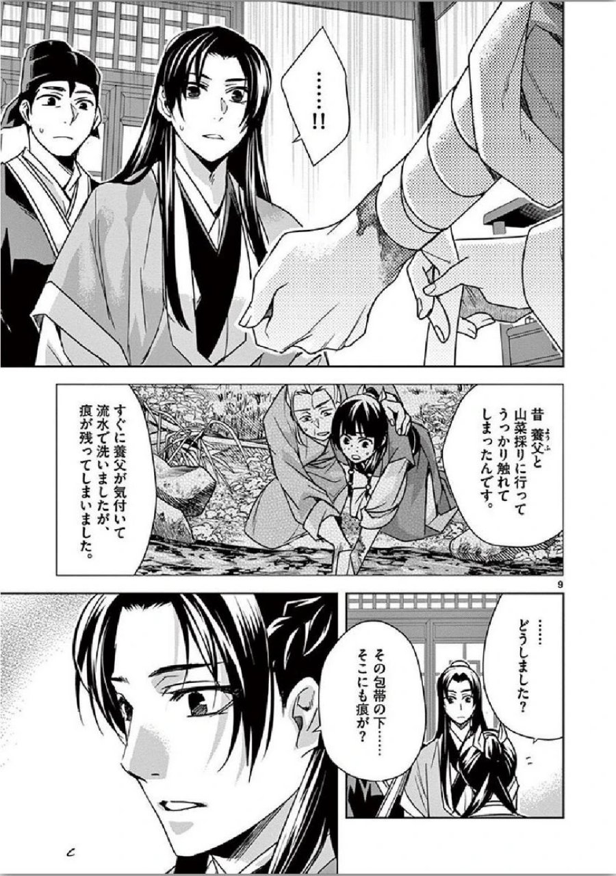 薬屋のひとりごと~猫猫の後宮謎解き手帳~ 第35話 - Trang 9