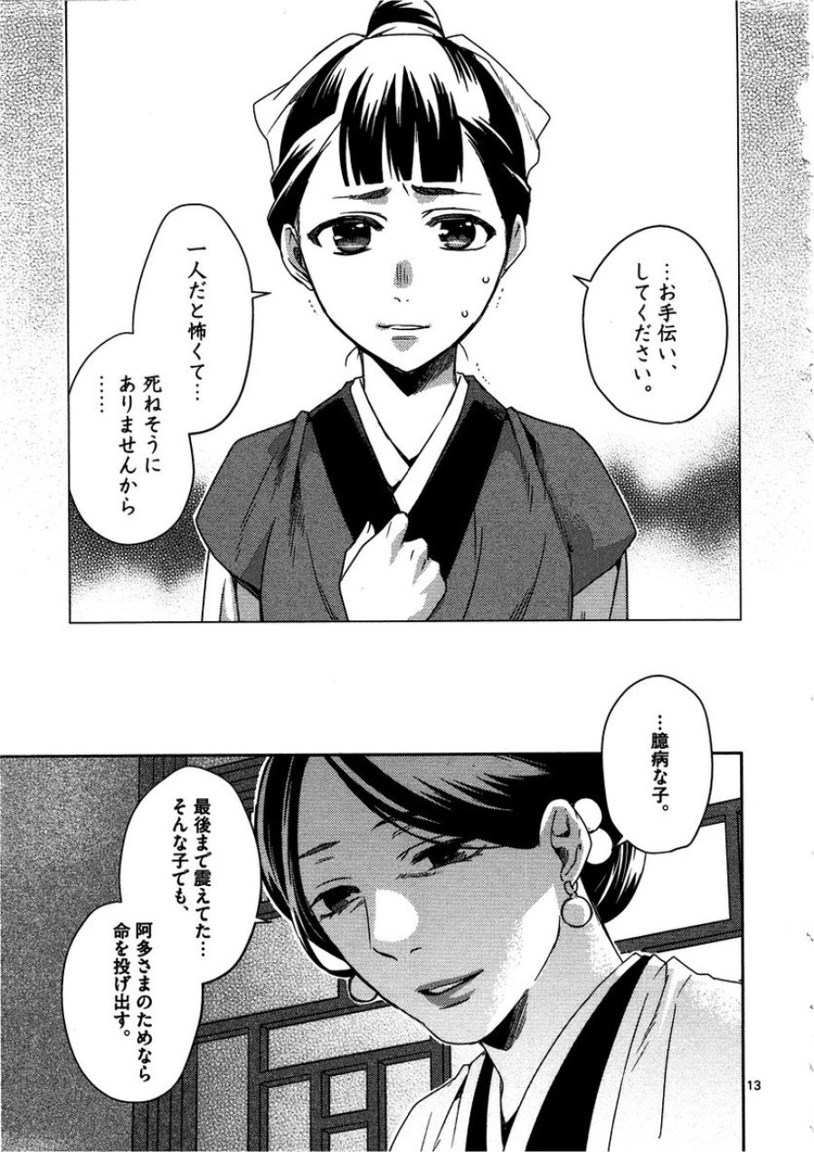 薬屋のひとりごと~猫猫の後宮謎解き手帳~ 第12話 - Trang 13