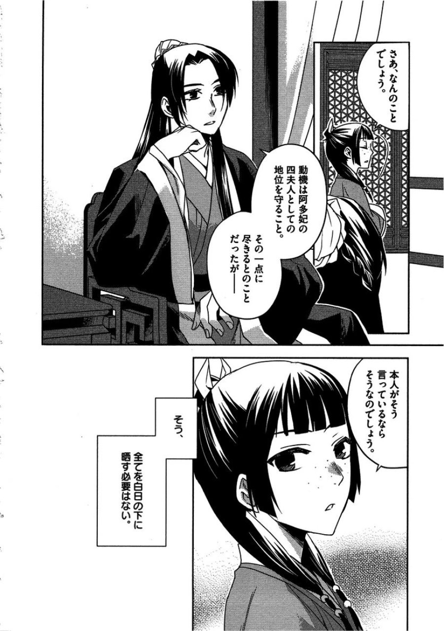 薬屋のひとりごと~猫猫の後宮謎解き手帳~ 第12話 - Trang 22