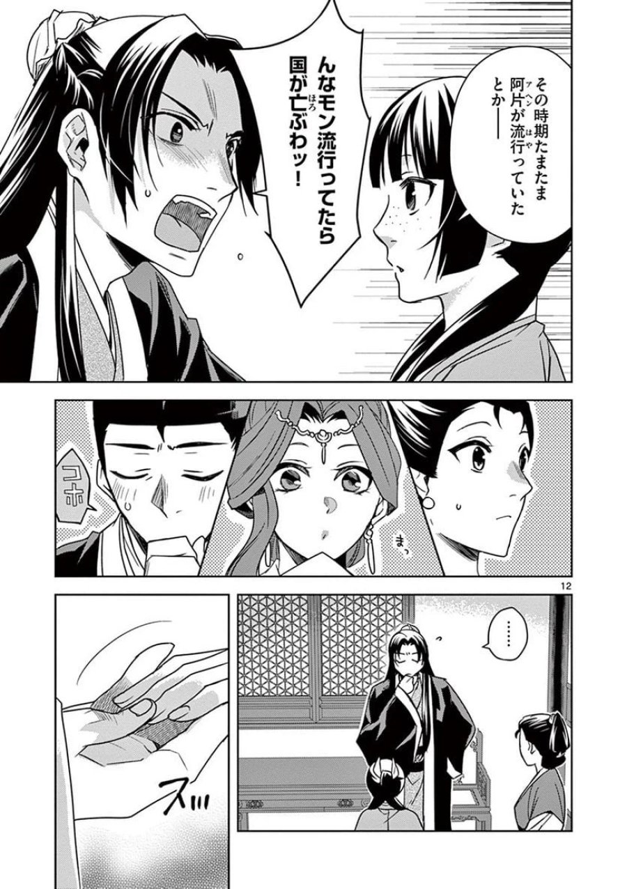 薬屋のひとりごと~猫猫の後宮謎解き手帳~ 第27話 - Trang 12