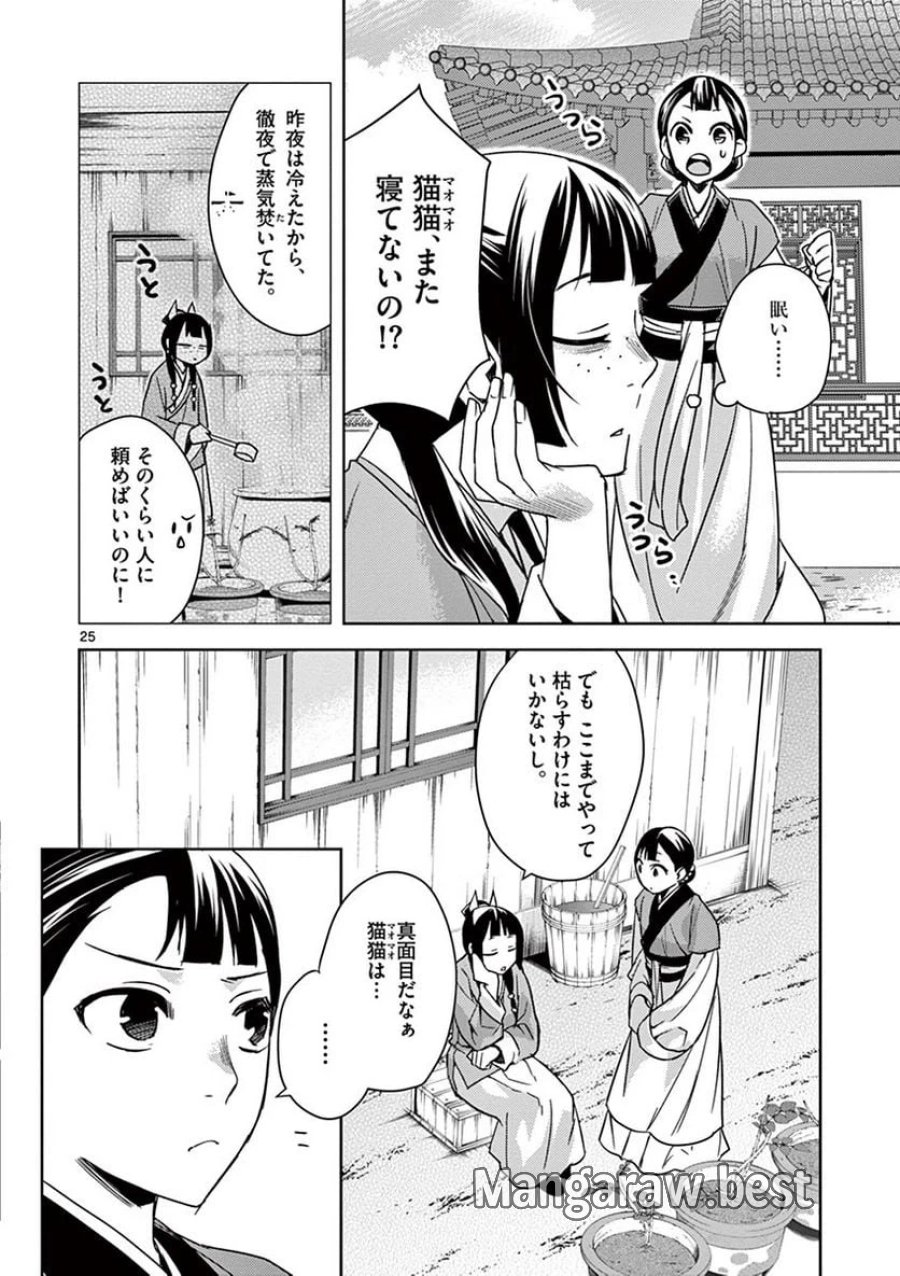 薬屋のひとりごと~猫猫の後宮謎解き手帳~ 第27話 - Trang 25