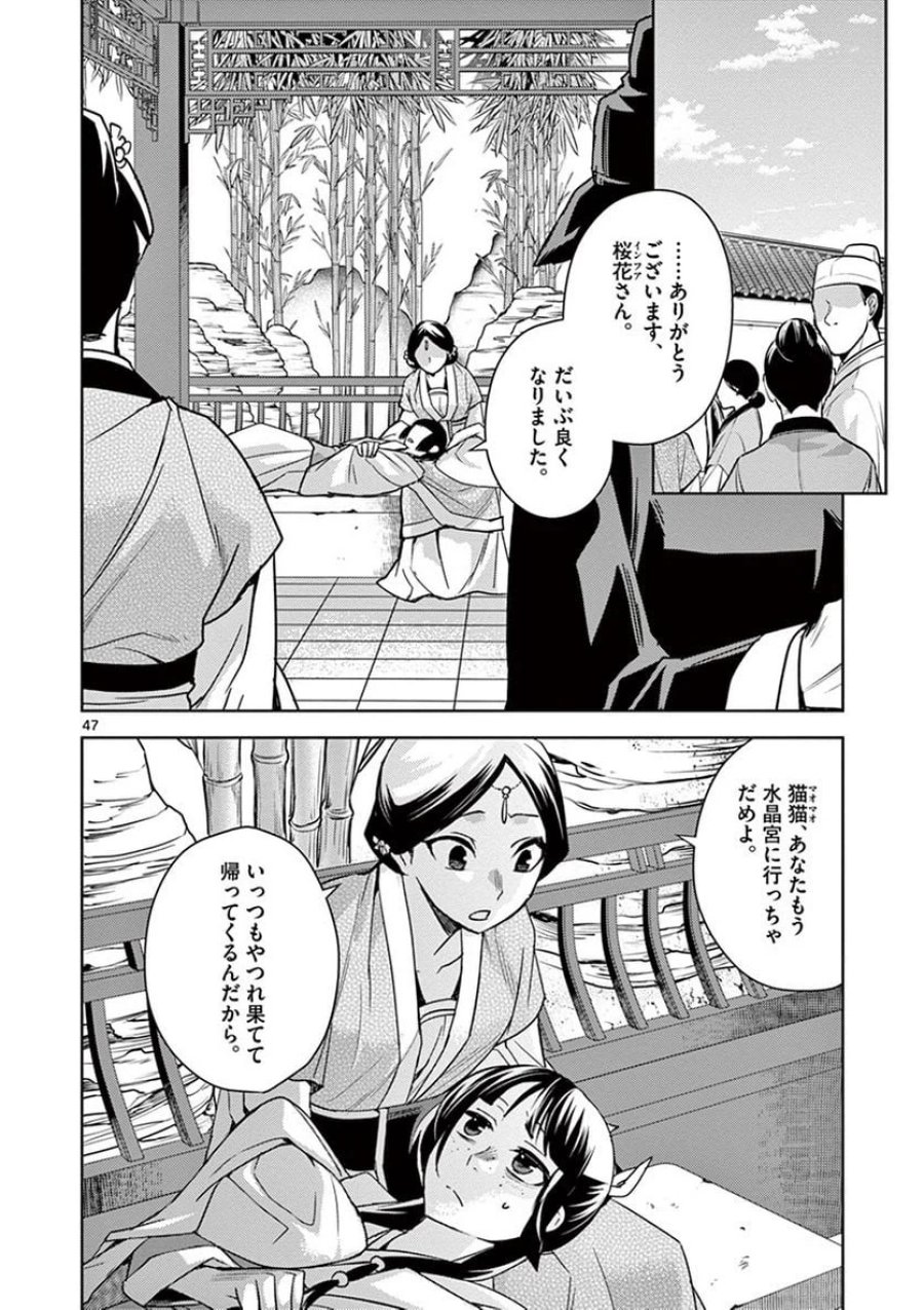薬屋のひとりごと~猫猫の後宮謎解き手帳~ 第27話 - Trang 47