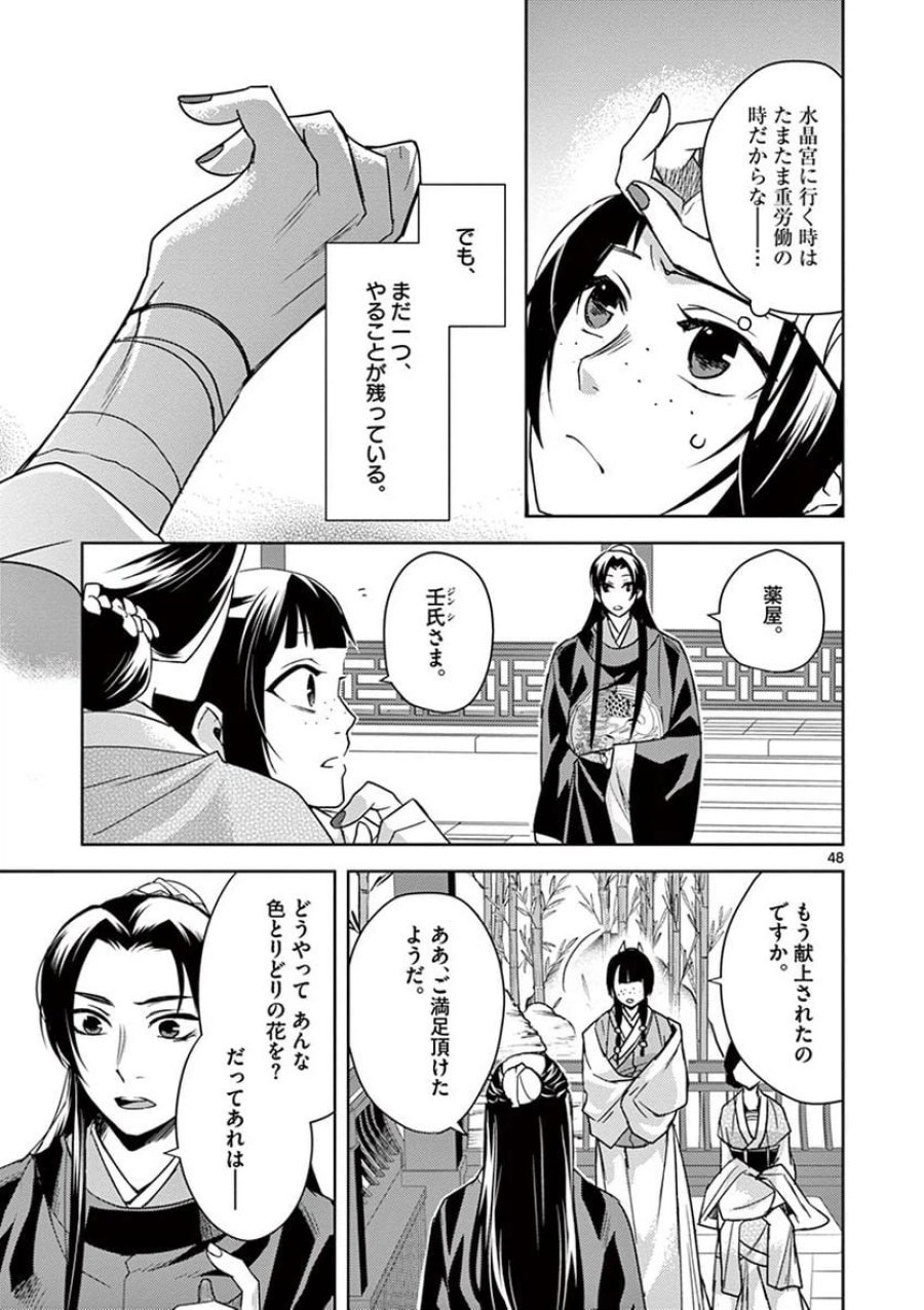 薬屋のひとりごと~猫猫の後宮謎解き手帳~ 第27話 - Trang 48