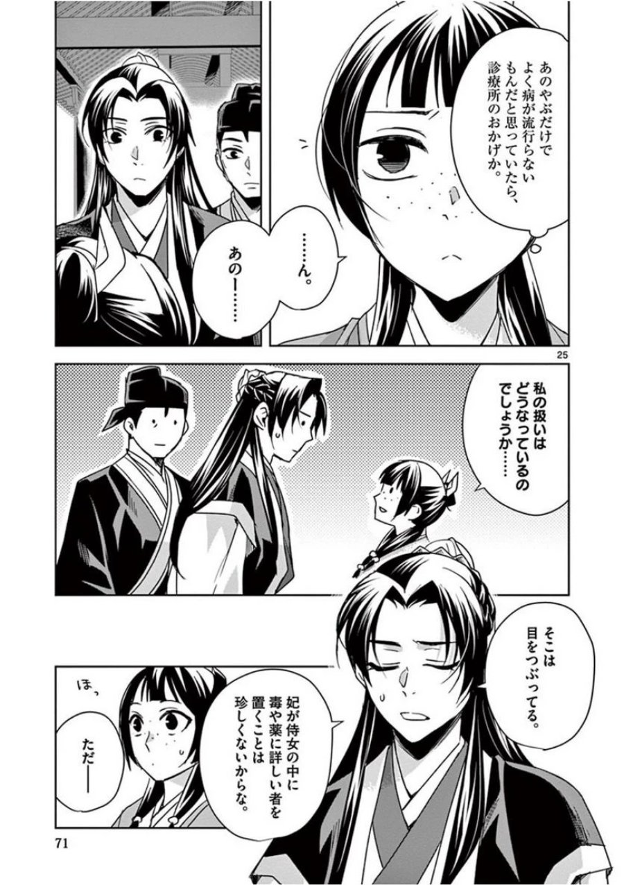 薬屋のひとりごと~猫猫の後宮謎解き手帳~ 第39話 - Trang 25
