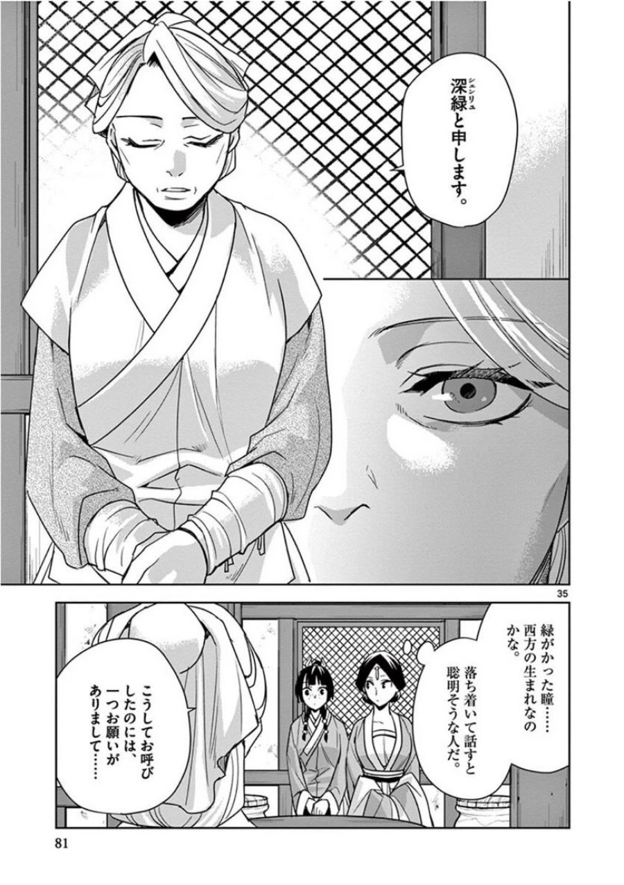 薬屋のひとりごと~猫猫の後宮謎解き手帳~ 第39話 - Trang 35
