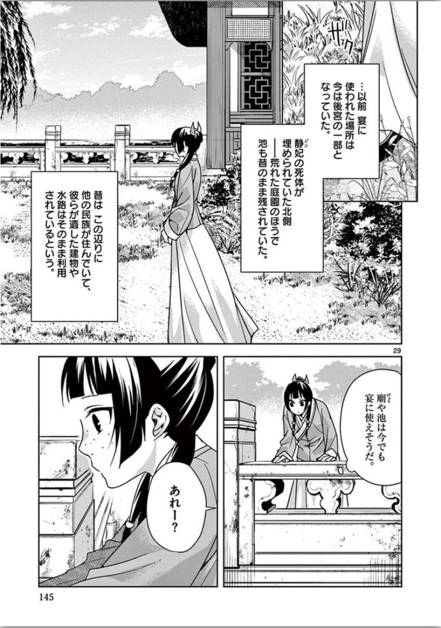薬屋のひとりごと~猫猫の後宮謎解き手帳~ 第37話 - Trang 29