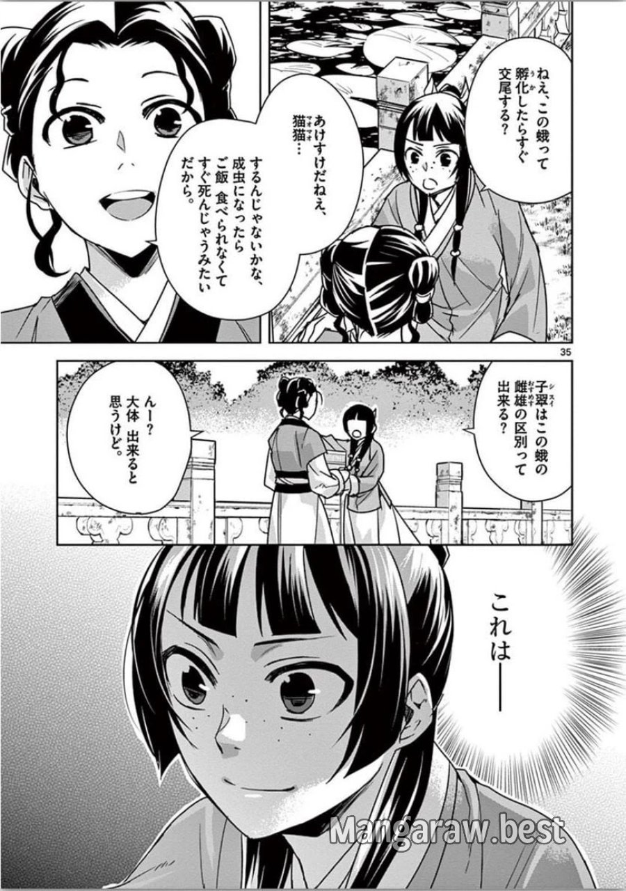 薬屋のひとりごと~猫猫の後宮謎解き手帳~ 第37話 - Trang 35