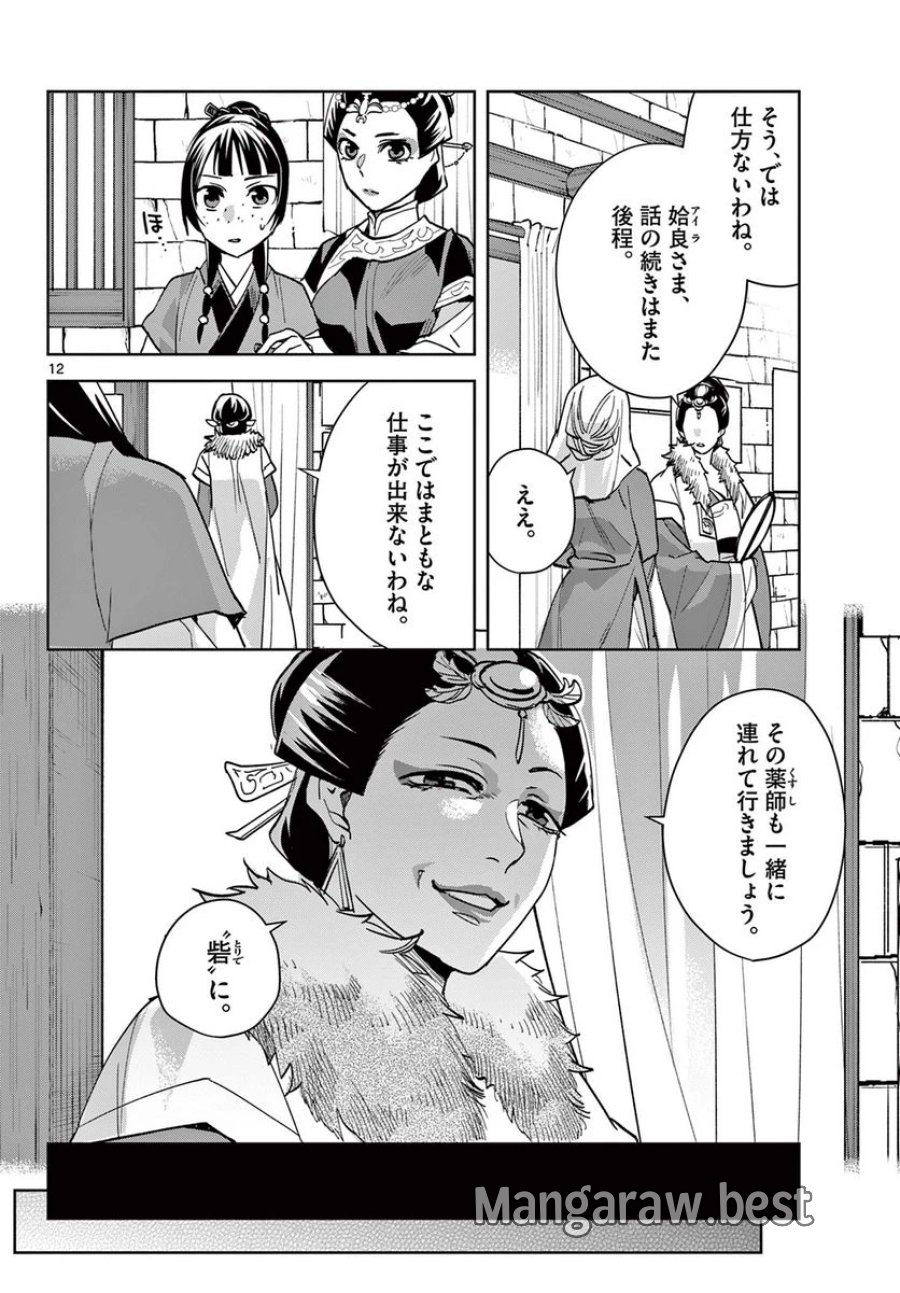 薬屋のひとりごと~猫猫の後宮謎解き手帳~ 第68話 - Trang 12