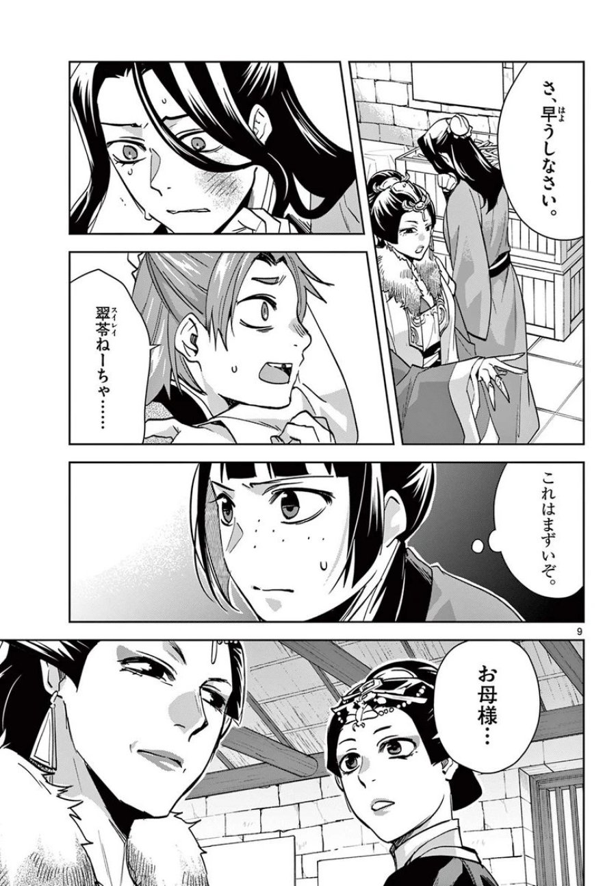 薬屋のひとりごと~猫猫の後宮謎解き手帳~ 第68話 - Trang 9