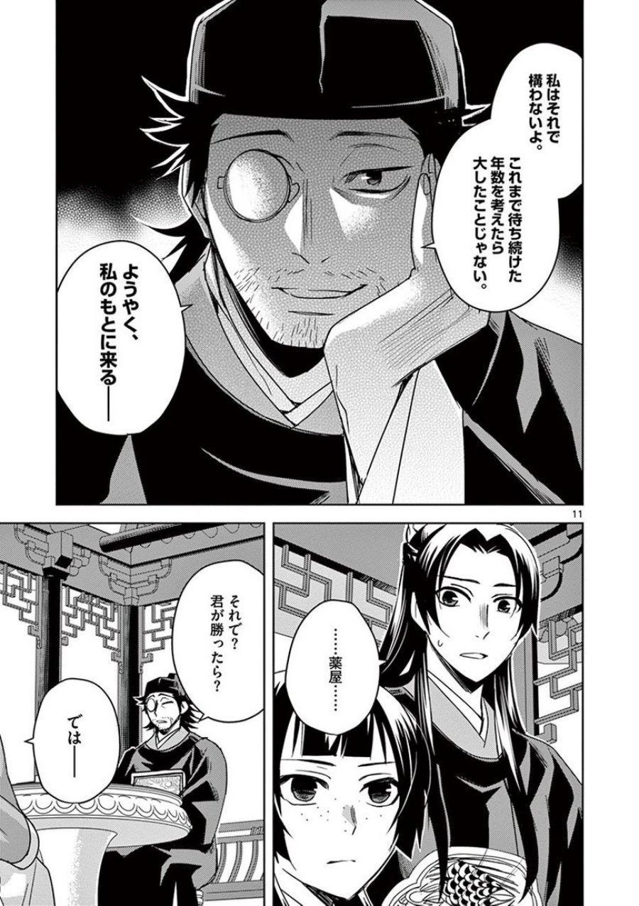 薬屋のひとりごと~猫猫の後宮謎解き手帳~ 第28話 - Trang 11