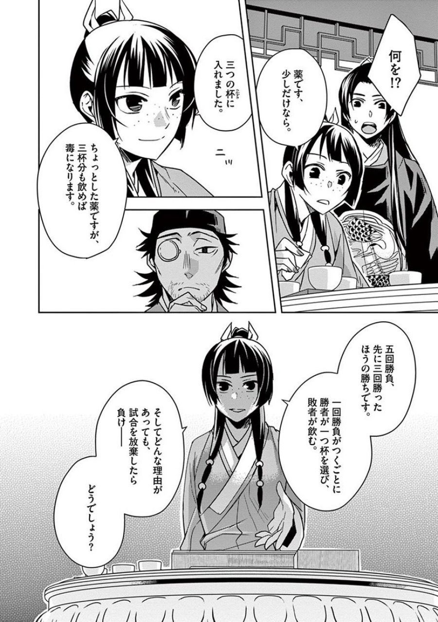 薬屋のひとりごと~猫猫の後宮謎解き手帳~ 第28話 - Trang 14