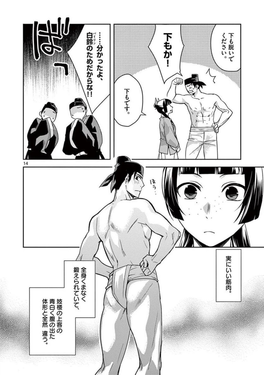 薬屋のひとりごと~猫猫の後宮謎解き手帳~ 第26話 - Trang 14