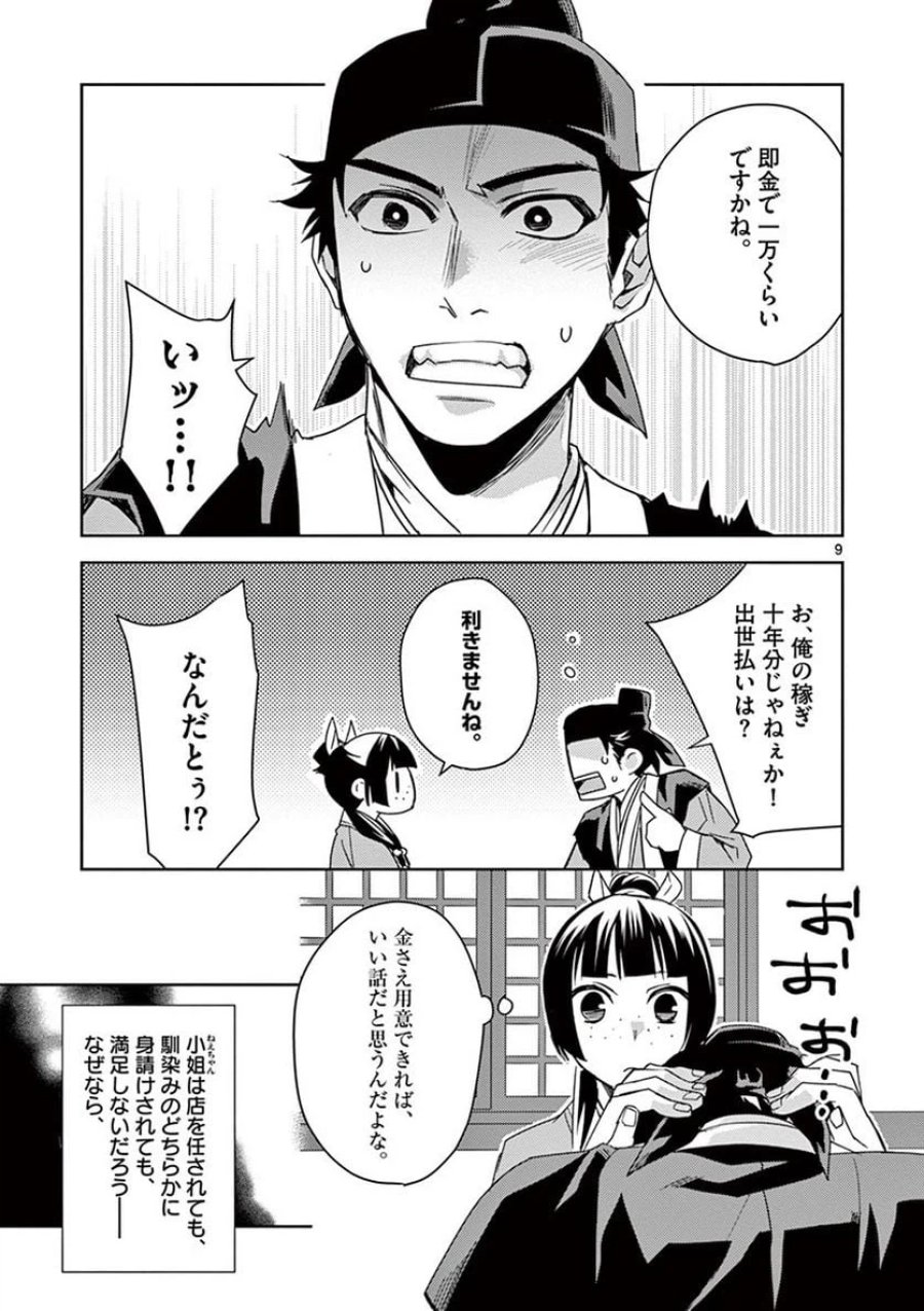 薬屋のひとりごと~猫猫の後宮謎解き手帳~ 第26話 - Trang 9
