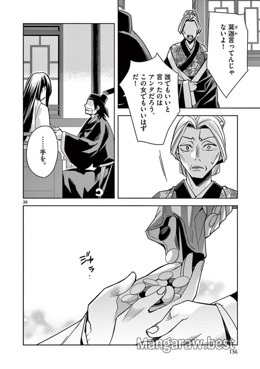薬屋のひとりごと~猫猫の後宮謎解き手帳~ 第29話 - Trang 36