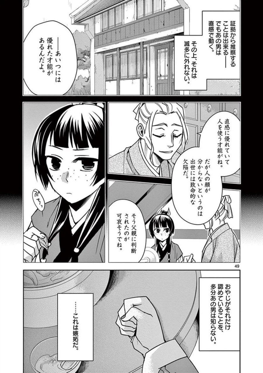 薬屋のひとりごと~猫猫の後宮謎解き手帳~ 第29話 - Trang 49