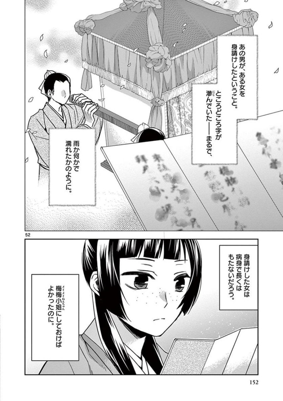 薬屋のひとりごと~猫猫の後宮謎解き手帳~ 第29話 - Trang 52