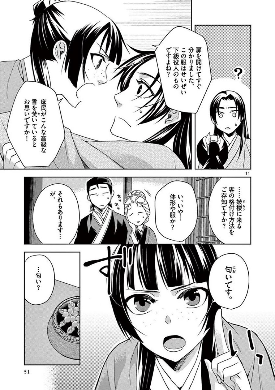 薬屋のひとりごと~猫猫の後宮謎解き手帳~ 第20話 - Trang 11