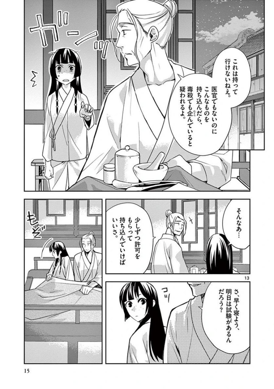 薬屋のひとりごと~猫猫の後宮謎解き手帳~ 第14話 - Trang 13
