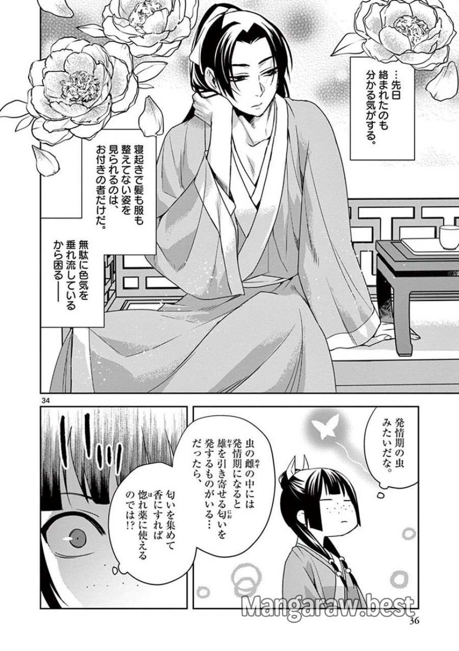 薬屋のひとりごと~猫猫の後宮謎解き手帳~ 第14話 - Trang 34