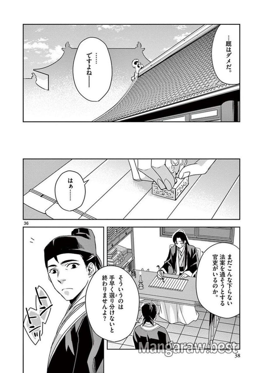 薬屋のひとりごと~猫猫の後宮謎解き手帳~ 第14話 - Trang 36