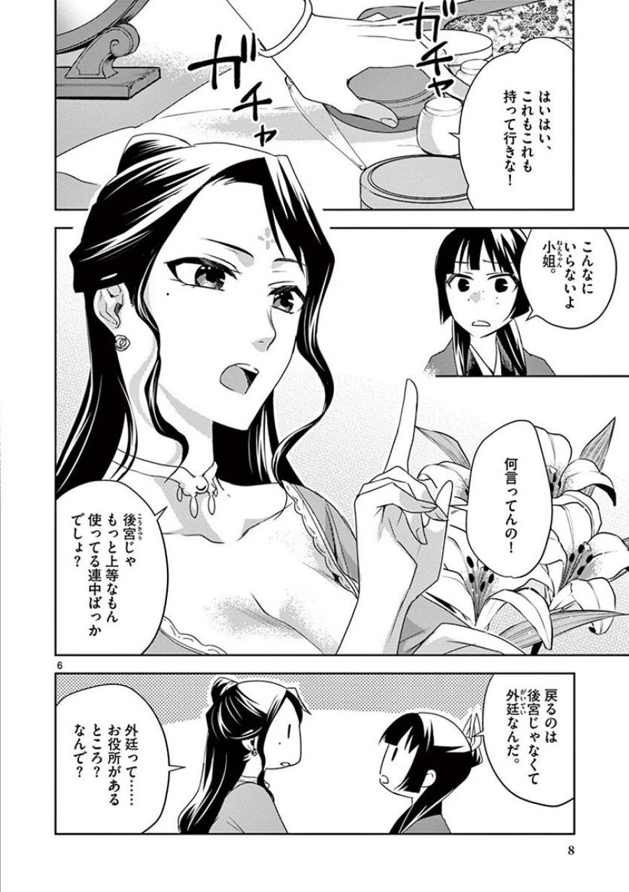 薬屋のひとりごと~猫猫の後宮謎解き手帳~ 第14話 - Trang 6