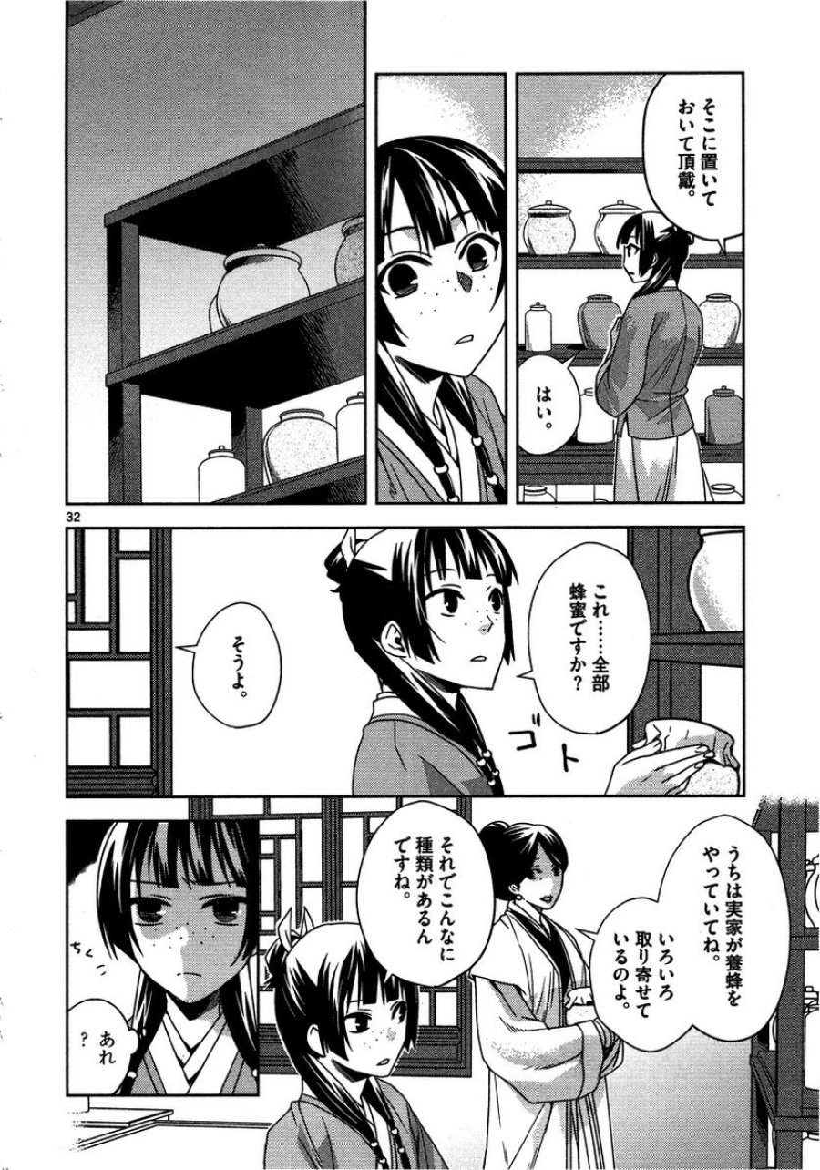 薬屋のひとりごと~猫猫の後宮謎解き手帳~ 第10話 - Trang 32