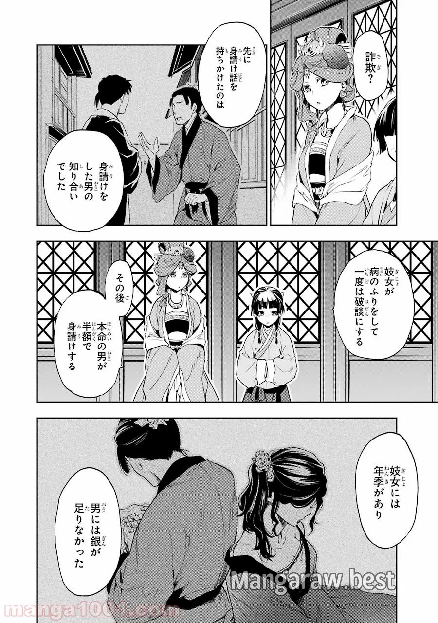 薬屋のひとりごと~猫猫の後宮謎解き手帳~ 第4話 - Trang 34