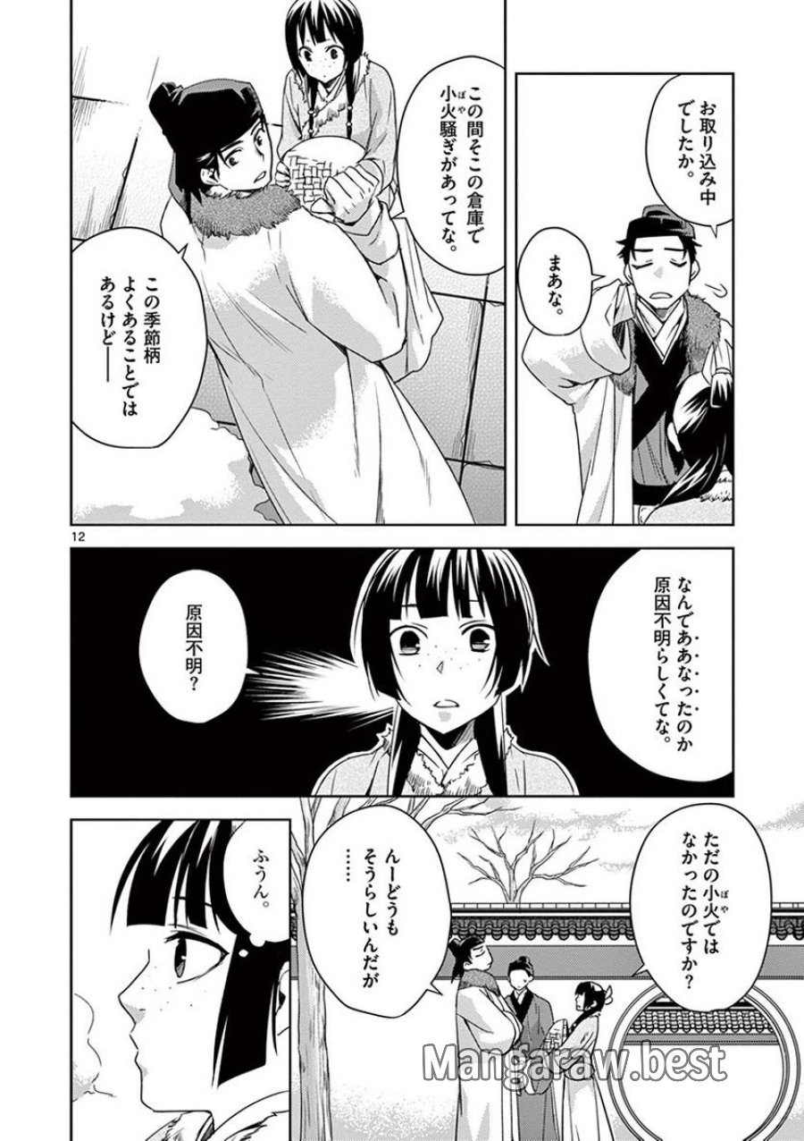 薬屋のひとりごと~猫猫の後宮謎解き手帳~ 第16話 - Trang 12