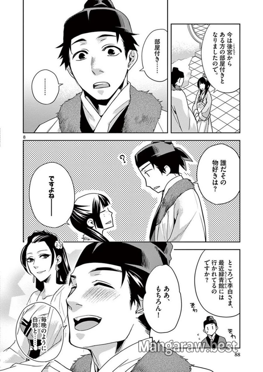 薬屋のひとりごと~猫猫の後宮謎解き手帳~ 第16話 - Trang 8