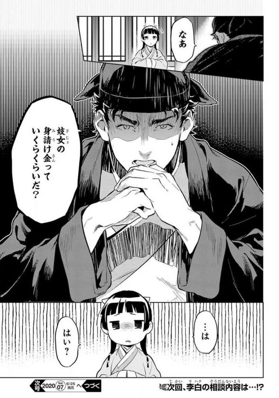 薬屋のひとりごと~猫猫の後宮謎解き手帳~ 第35.1話 - Trang 21