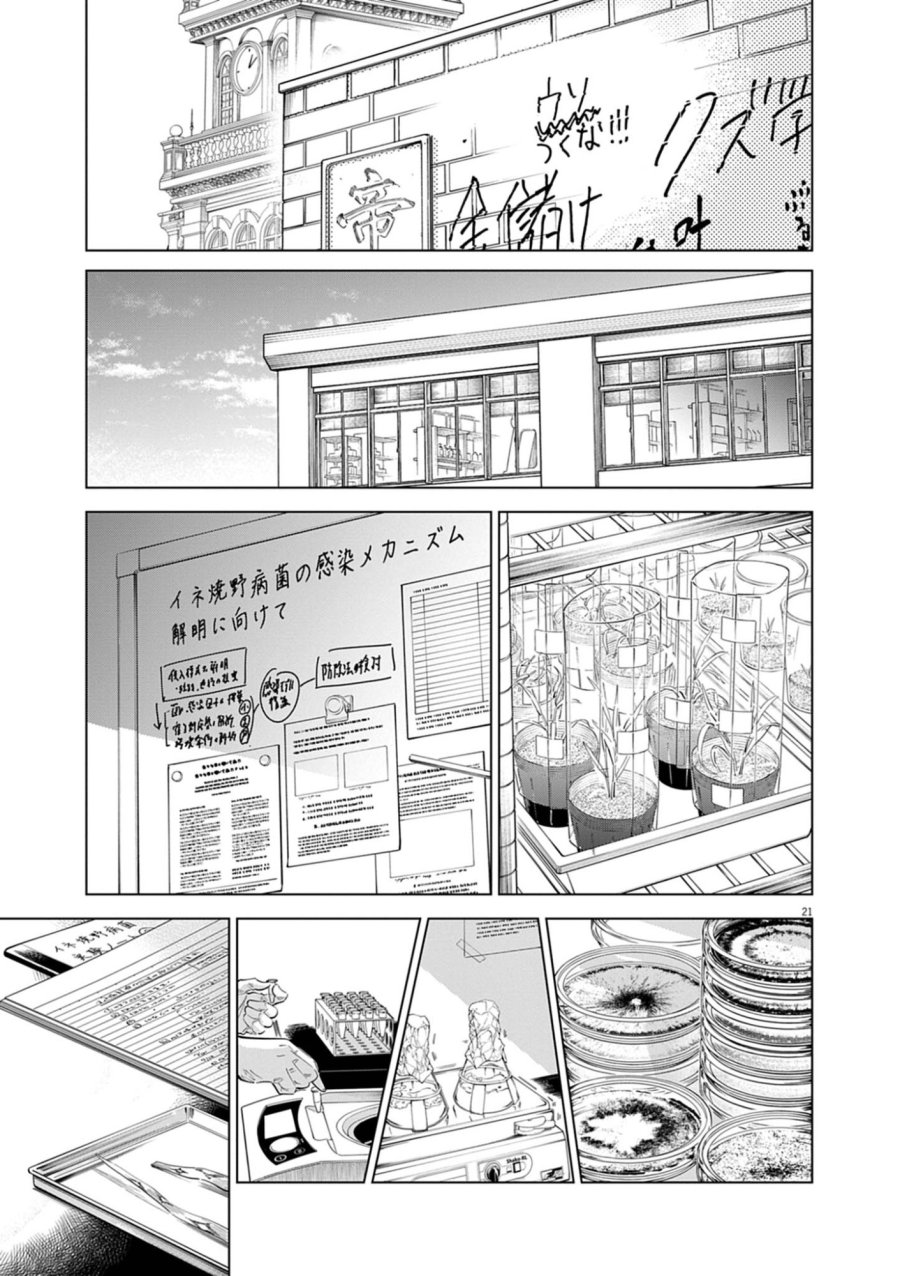 植物病理学は明日の君を願う 第41話 - Trang 21