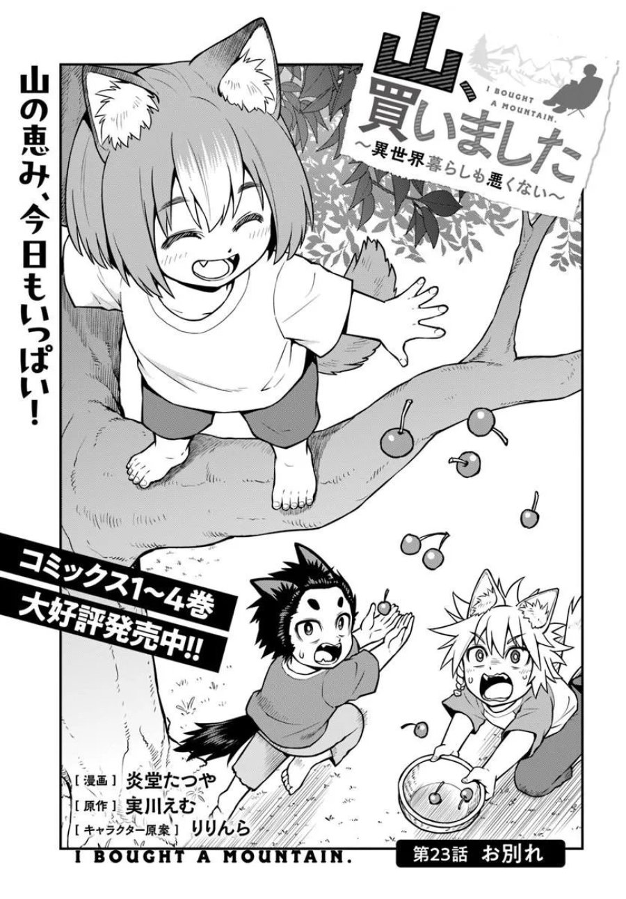 山、買いました 〜異世界暮らしも悪くない〜 第23.1話 - Page 3