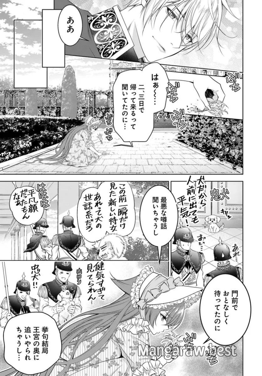 国王陛下、私を飼ってください! ～妹の身代わりで貢ぎ物にされましたが、愛され犬を目指します～ 第8話 - Page 15