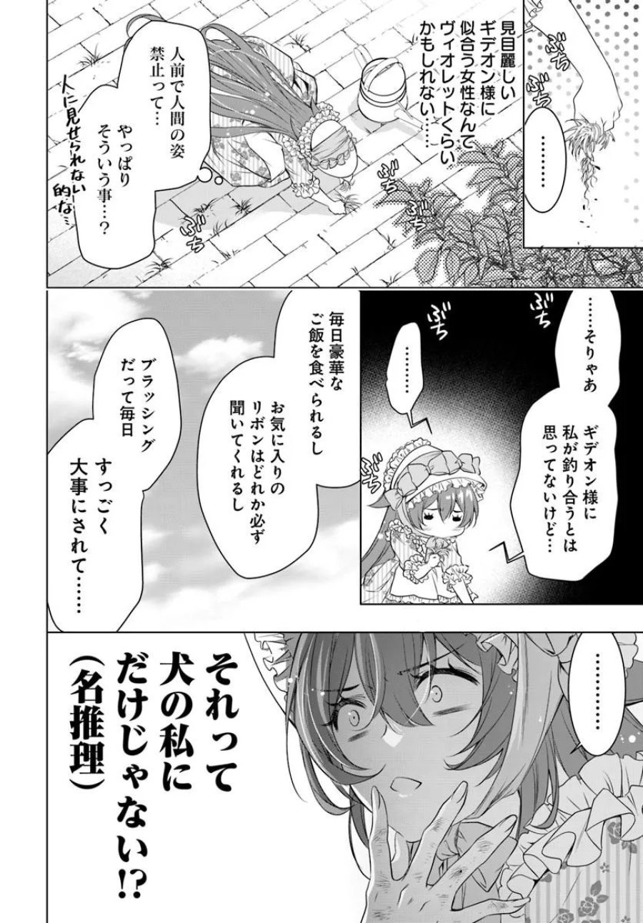 国王陛下、私を飼ってください! ～妹の身代わりで貢ぎ物にされましたが、愛され犬を目指します～ 第8話 - Page 16