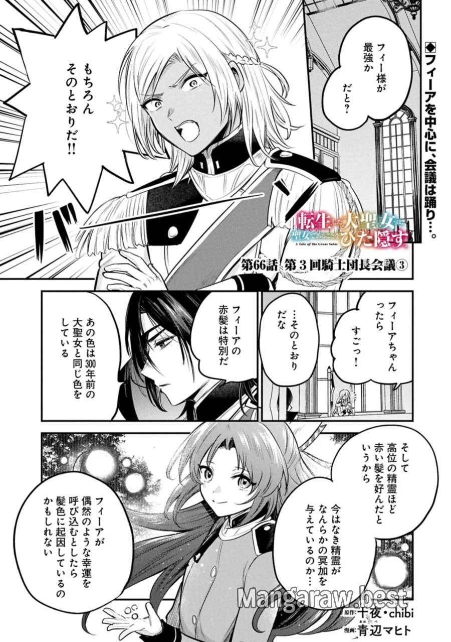 転生した大聖女は、聖女であることをひた隠す 第66.1話 - Page 1