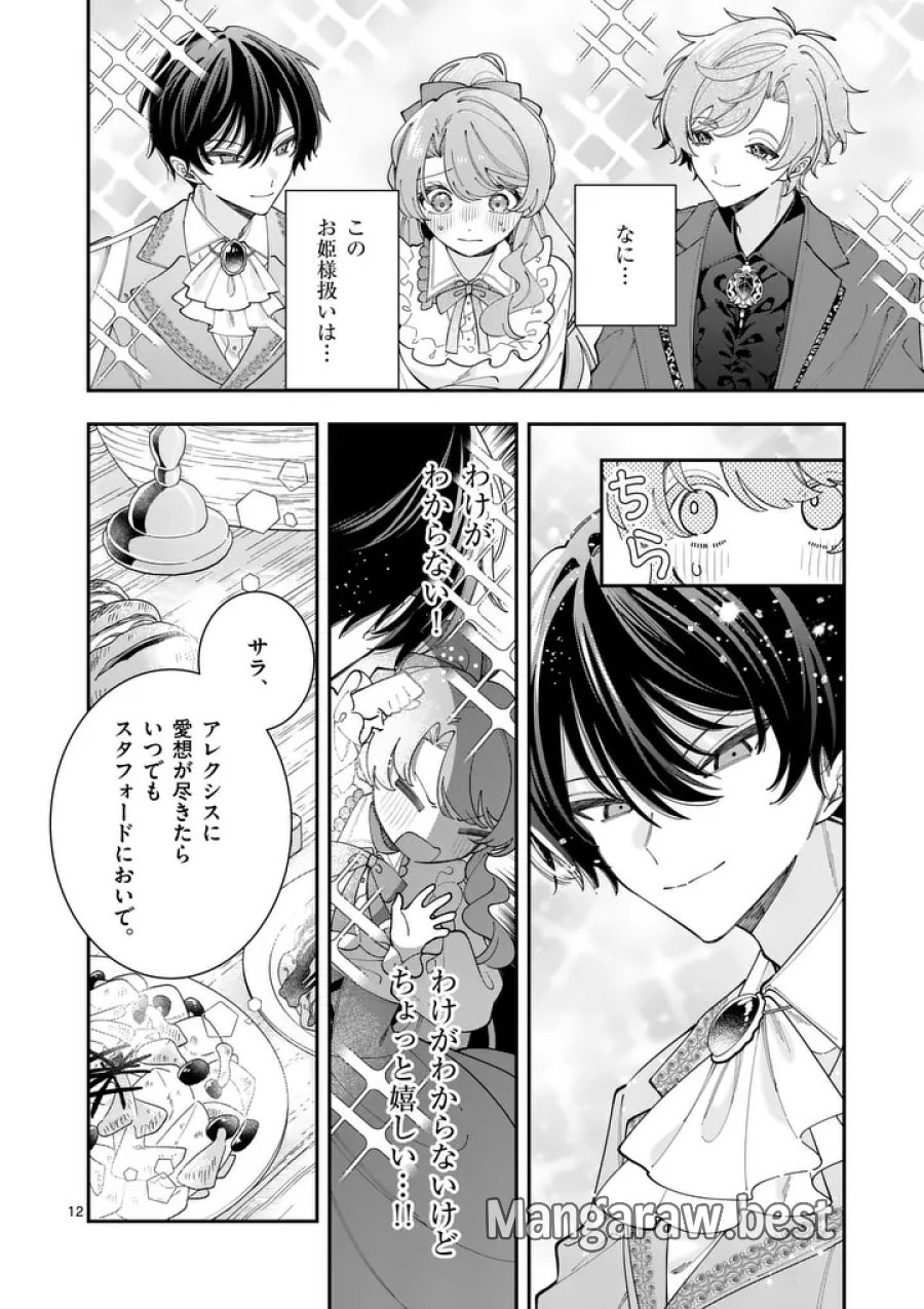 お針子令嬢と氷の伯爵の白い結婚 第18話 - Trang 12