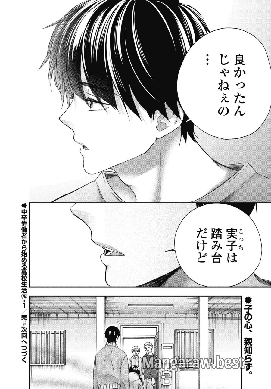 中卒労働者から始める高校生活 第75.1話 - Trang 24