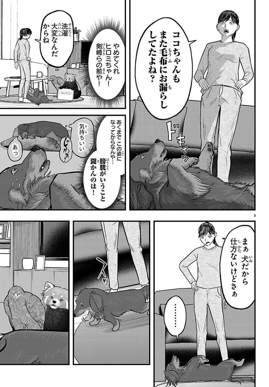 ぷんぷん -レッサー任侠伝- 第11話 - Page 3
