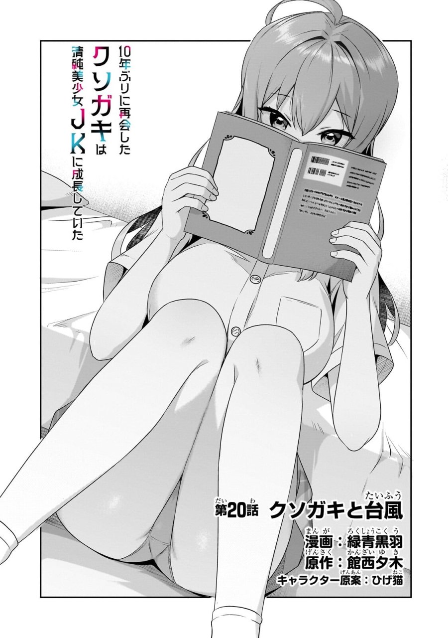 10年ぶりに再会したクソガキは清純美少女JKに成長していた 第20.1話 - Page 1