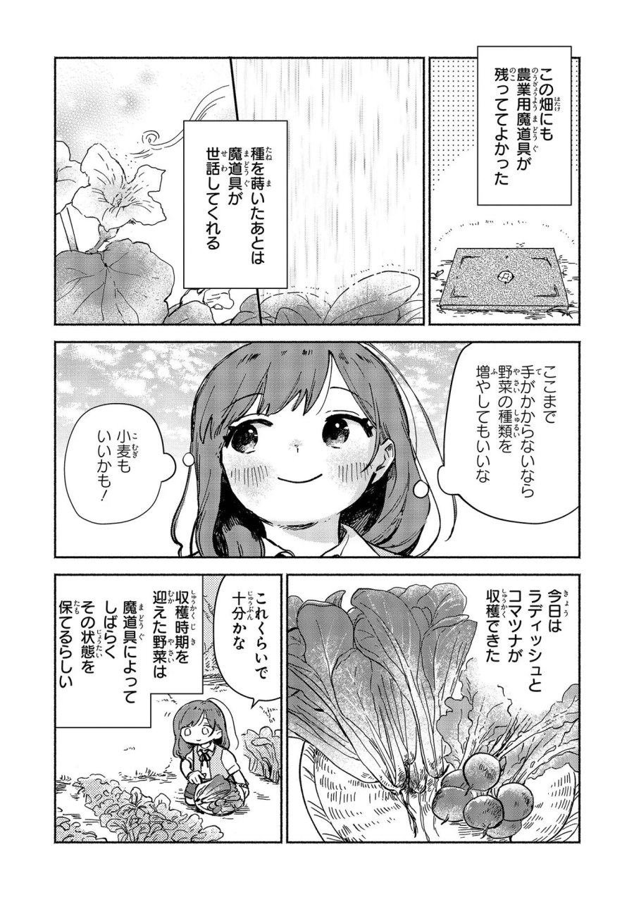 忘れられ令嬢は気ままに暮らしたい 第4.1話 - Page 3