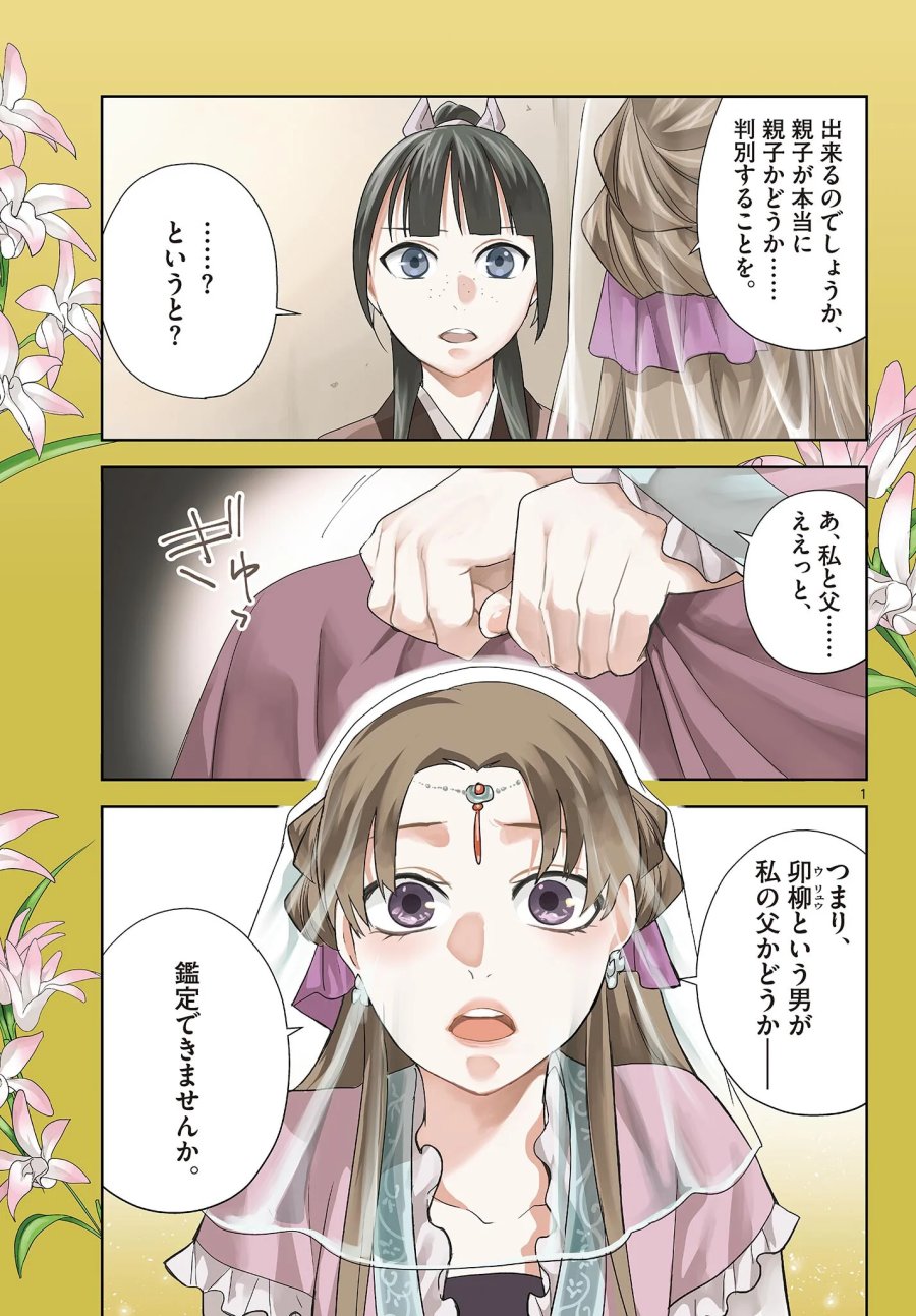 薬屋のひとりごと～猫猫の後宮謎解き手帳～ The Apothecarys Monologue (KURATA Minoji) 第102.1話 - Page 1