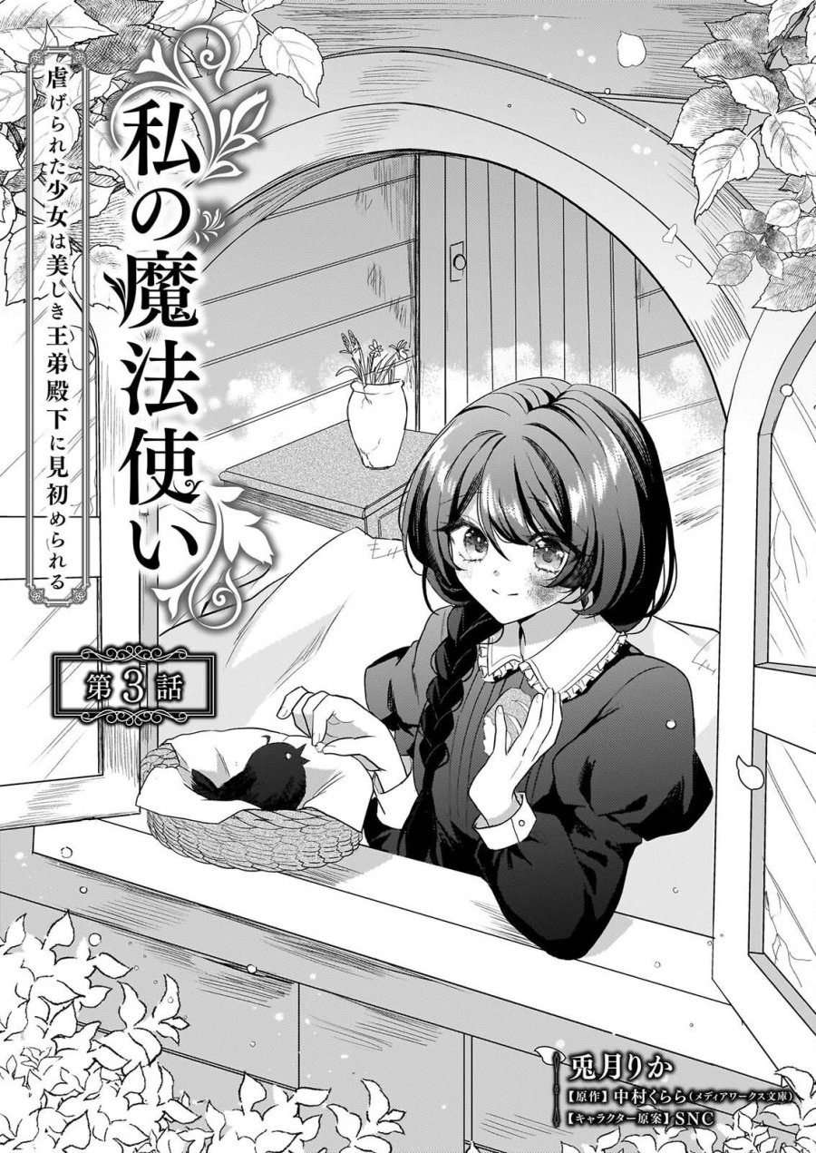 私の魔法使い 虐げられた少女は美しき王弟殿下に見初められる 第3話 - Page 2