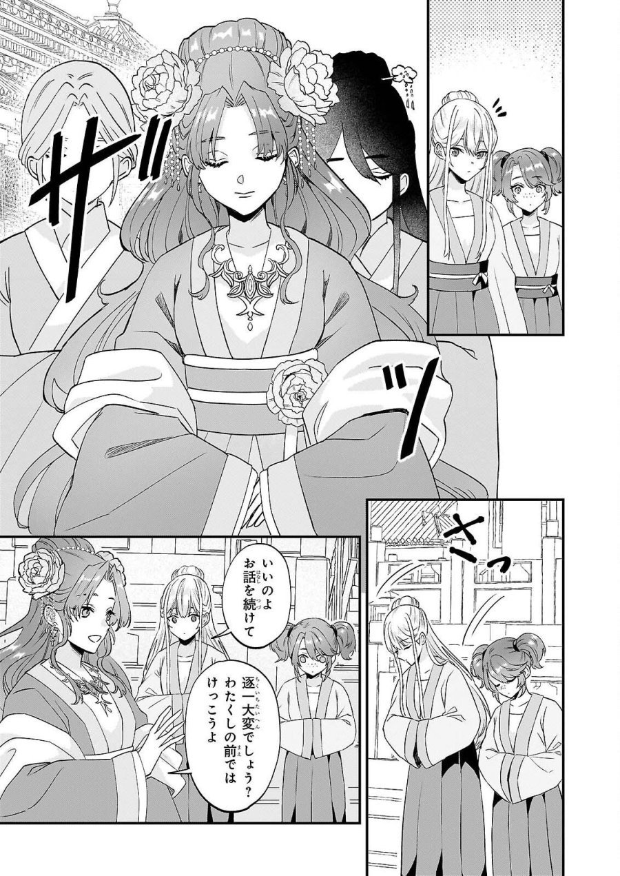 いずれ傾国悪女と呼ばれる宮女は、冷帝の愛し妃 第4話 - Page 11