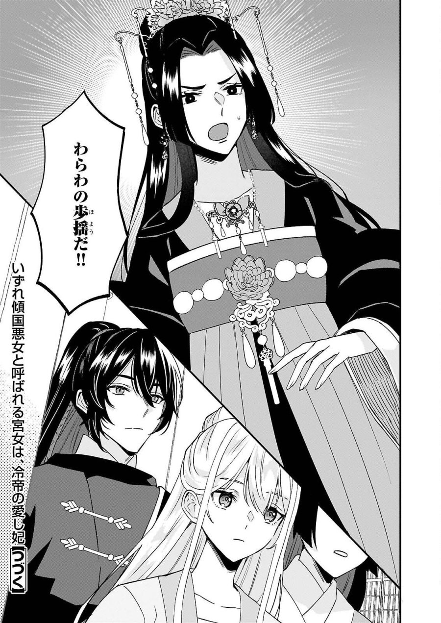 いずれ傾国悪女と呼ばれる宮女は、冷帝の愛し妃 第4話 - Page 29