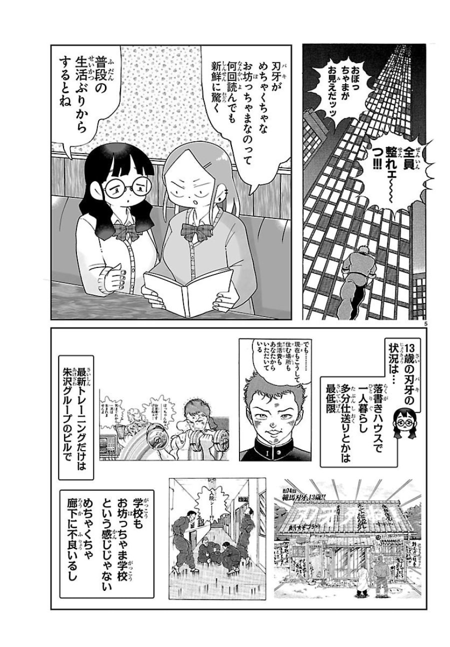 バキのわ!～バキを語る女子高校生たち～ 第9話 - Page 5
